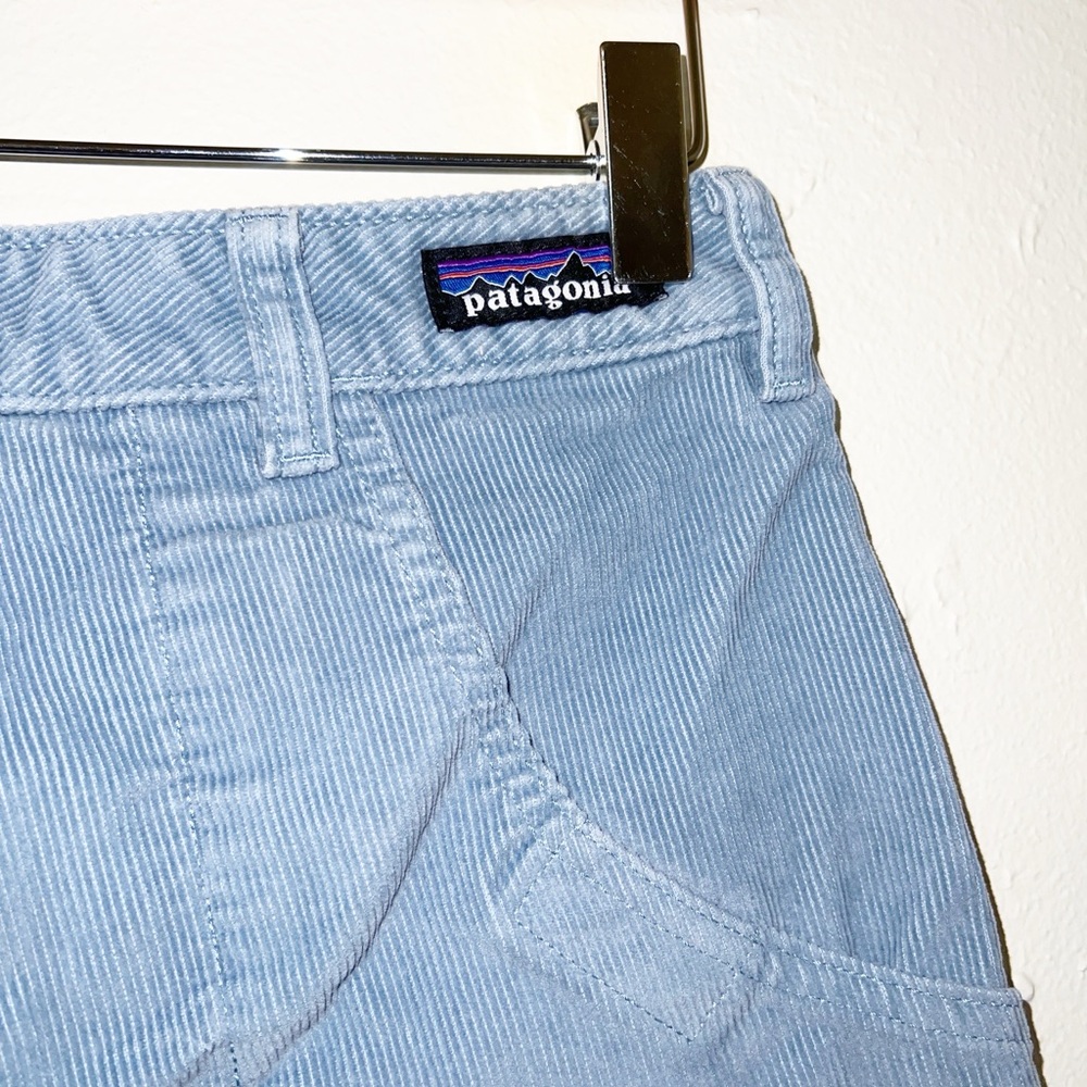 Patagonia organic cotton women’s light blue Corduroy shorts - Picture 7 of 12